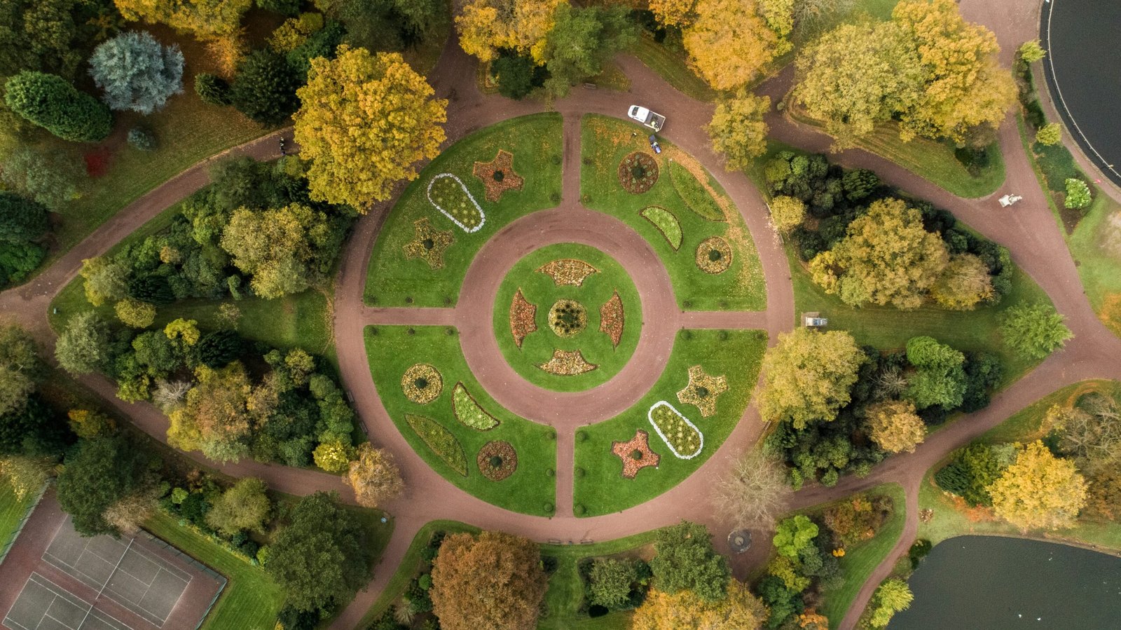 aerial photography of park aerial photography of park